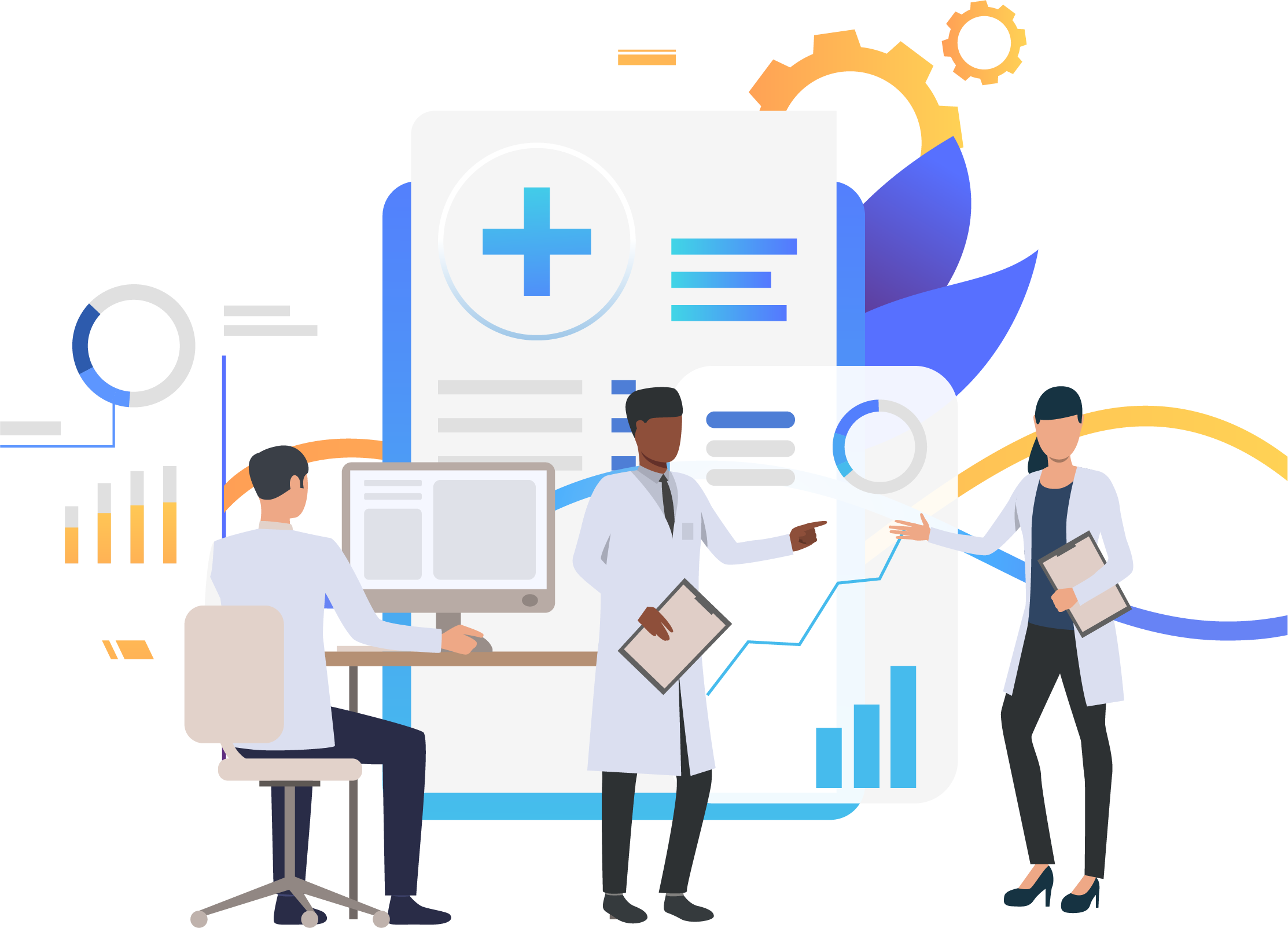 manage hospital
